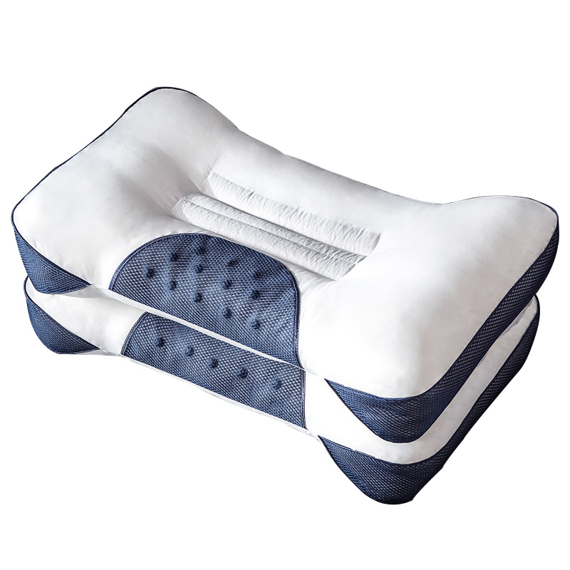 南极人全棉决明子枕头单人荞x麦护颈椎枕助睡眠双人枕芯一对装家