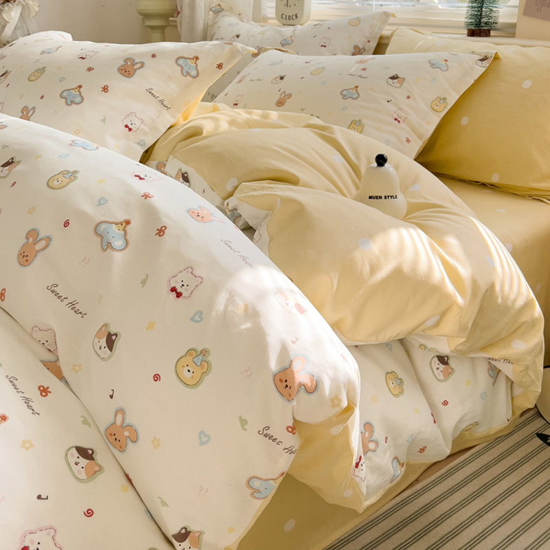 柔软纯棉喷气13070四件套