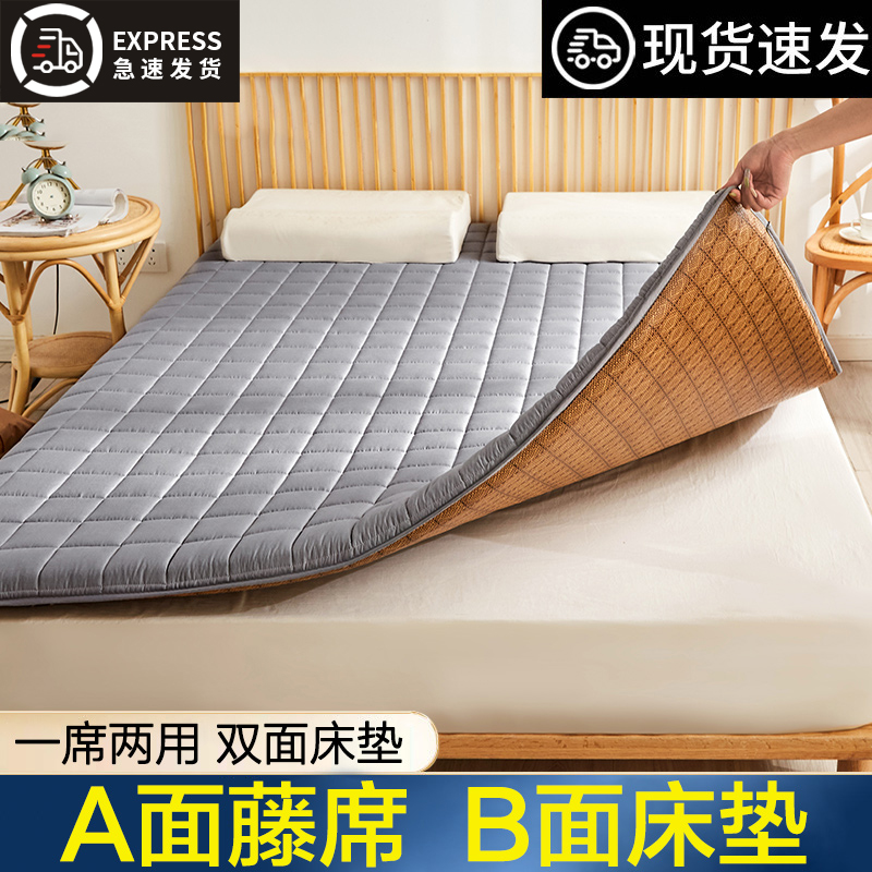 南极人榻榻米夏季冰丝凉席床垫子
