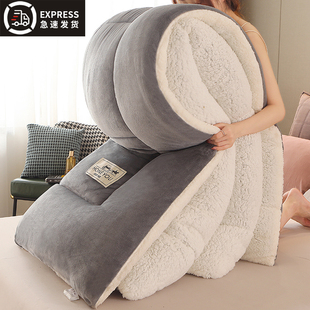 羊羔绒被子冬被棉被加厚保暖宿舍单人学生秋冬被芯丝棉太空被褥