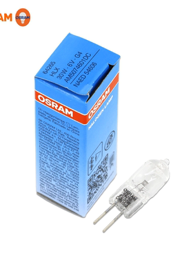 欧司朗 64265 6V30W G4奥林巴斯显微镜灯泡5761 CX31 CKX41 GX41