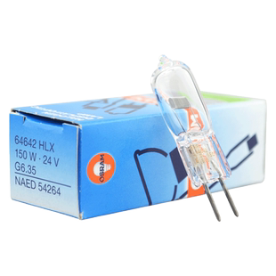 欧司朗显微镜灯泡HLX 64642 24V150W手术室无影灯泡7158投影仪灯