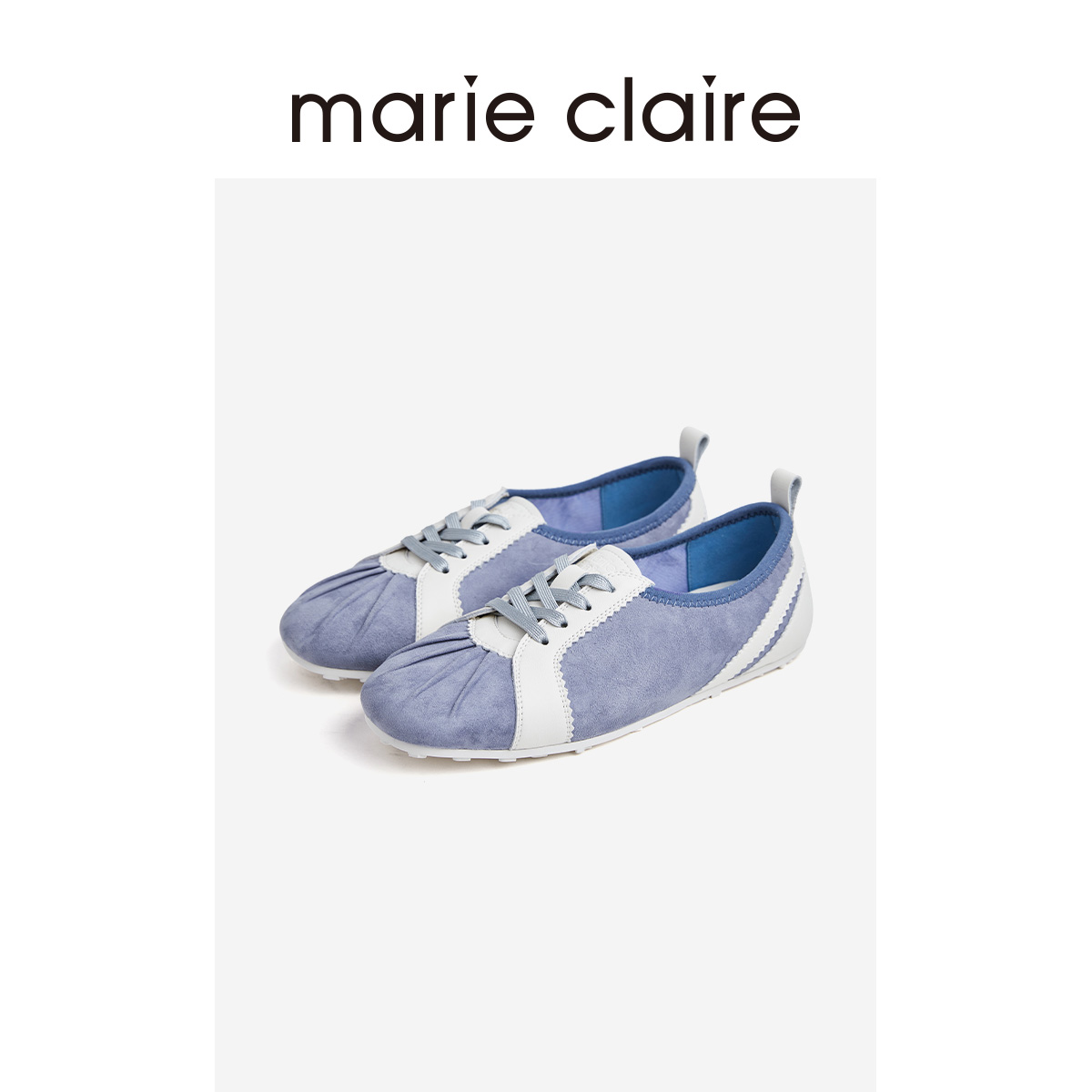 MC女鞋芭蕾德训鞋鞋2026年春季新款休闲鞋女marieclaire女鞋