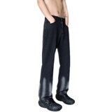 早秋美式VIBE高街扎染微喇叭裤男显瘦百搭牛仔裤K681-P50控78，男装牛仔裤，星座205