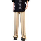 早秋那不勒斯休闲西裤男高级感宽松垂感直筒裤女KK388-P60，男装西裤，星座205