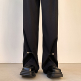 早秋那不勒斯休闲西裤男高级感宽松垂感直筒裤女KK388-P60，男装西裤，星座205