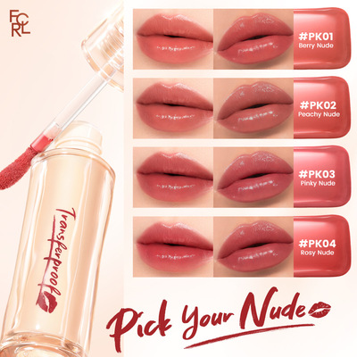 FOCALLURE水光不沾杯唇釉持色镜面唇蜜口红礼物显白不沾杯