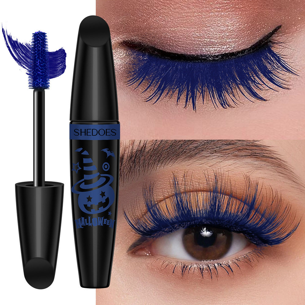 5D立体睫毛膏套装COS打底持久不晕染纤长持久卷翘定型新紫色蓝色,彩妆/香水/美妆工具,睫毛膏,淘宝优惠券,粉丝福利购,淘宝优惠卷
