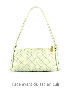 百搭包包女四季通用专柜正品羊皮手工编织包轻盈法棍包通勤单肩包