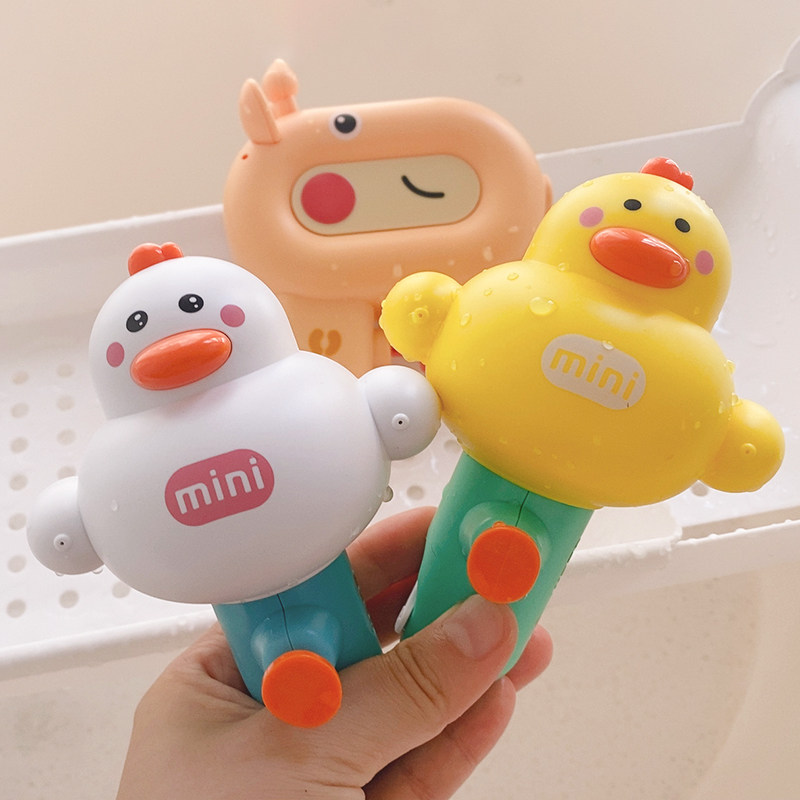 2-3岁4儿童玩具枪网红喷水枪手动呲水枪沙滩可爱卡通小号迷你水枪