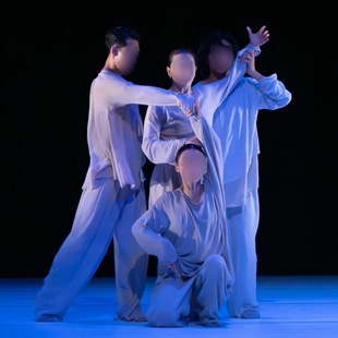 现当代舞群舞《一撇一捺》同款舞蹈演出表演服装专业定制1