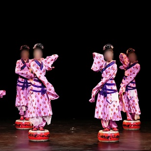 桃李杯比赛唐服古装相和歌舞蹈服铜雀伎女群舞定制演出服服装W