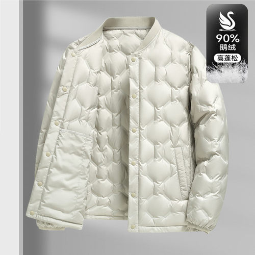 常规聚酯纤维长袖辑格100g以下羽绒服