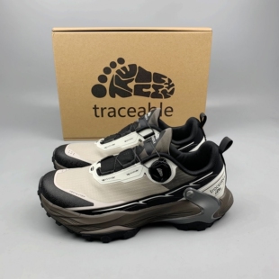 外贸加拿大单防泼水防滑户外越野跑鞋 防滑黑科技 减震透气运动鞋