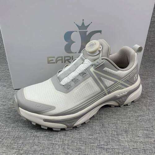 外贸西班牙男女同款越野跑鞋春夏透气防滑登山鞋便捷旋转扣徒步鞋 - 封面