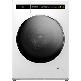 惠而浦滚筒单洗 10KG大容量 家用全自动洗衣机 筒自洁 高温除菌螨