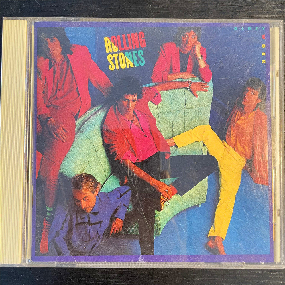 Подлинный диск The Rolling Stones Dirty Work Изображение 1