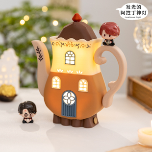 阿楹 高级有趣玄关床头电视柜摆件灯可爱儿童房小众圣诞新年礼物