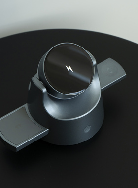 KEJIU小企鹅4in1充电座多功能充电器适用苹果全家桶iPhone17安卓手机桌面支架小夜灯