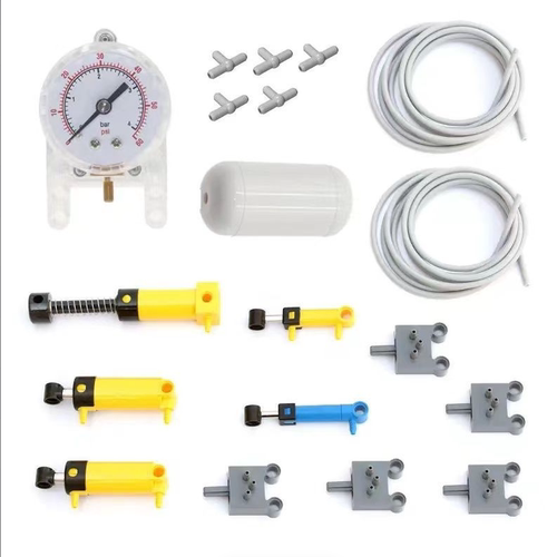 宇星国产气动积木件打气缸弹簧气泵气动开关气压气管活塞9641配件
