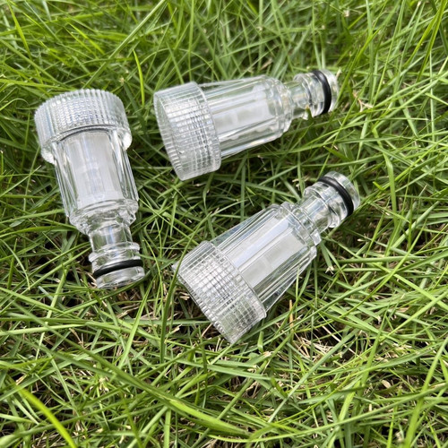 家用机手提机高压清洗机洗车机内置细过滤网进水接头过滤奶嘴螺母