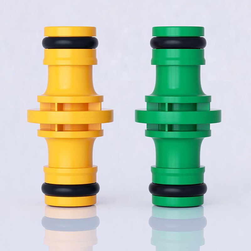 双向奶嘴对接头洗车水管修复配件二通接头通水接配件修补延长接头