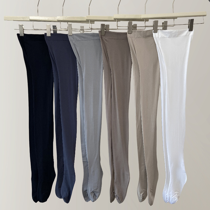 JA秋季80D不透肉哑光天鹅绒细腻丝滑显瘦丝袜 带脚型打底连裤袜子