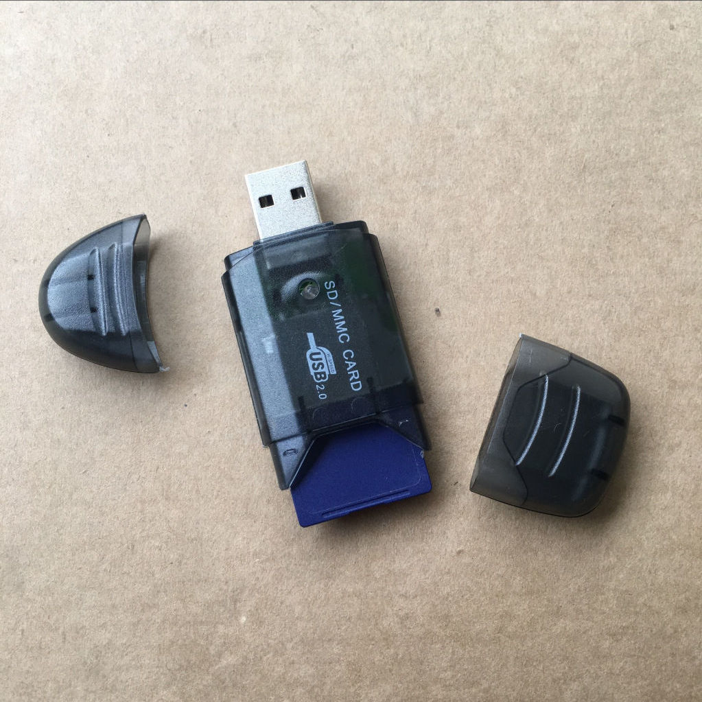 SD读卡器USB2.0接口电脑专用读卡器