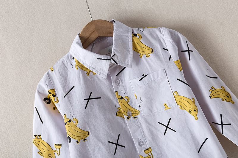 Chemise enfant à manche longue - Ref 2083930 Image 3