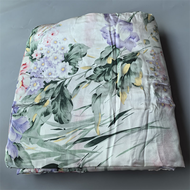 花色 重磅真丝被套100%桑蚕丝素绉缎单件丝绸床品双人宽幅被罩新,床上用品,被套,淘宝优惠券,粉丝福利购,淘宝优惠卷