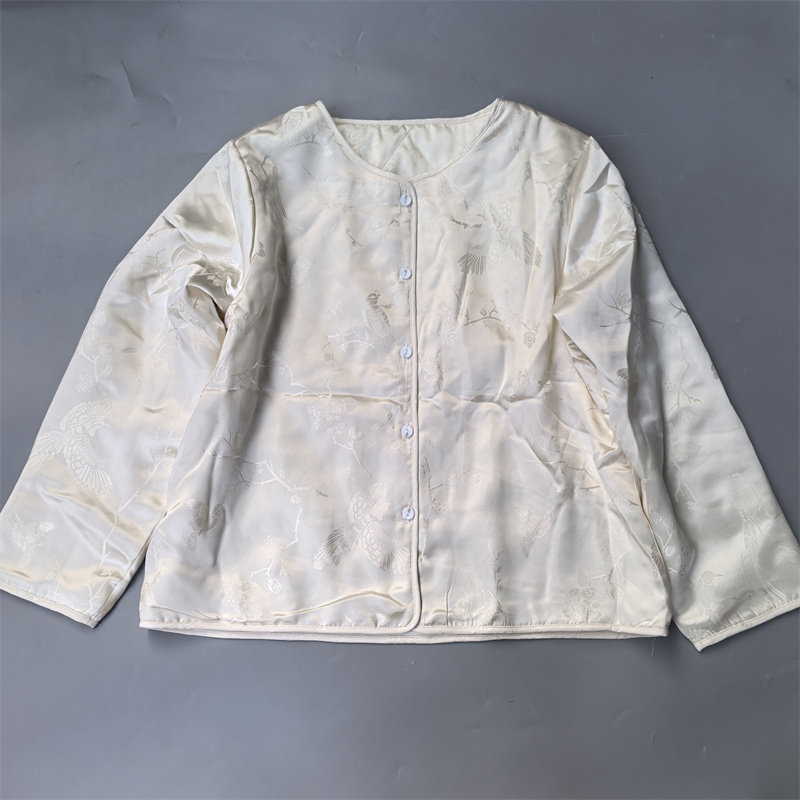 新品填充物100%桑蚕丝秋冬加厚棉袄上衣内胆纯色百搭保暖轻柔外套,女装/女士精品,真丝上装,淘宝优惠券,粉丝福利购,淘宝优惠卷