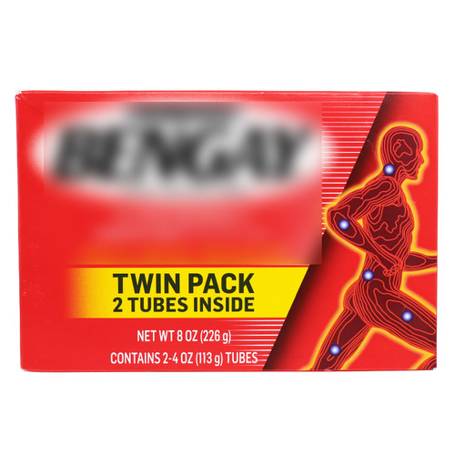 美国进口BENGAY奔肌渗透缓解膏腰痛肩部按摩l乳霜 113g 2支一盒装