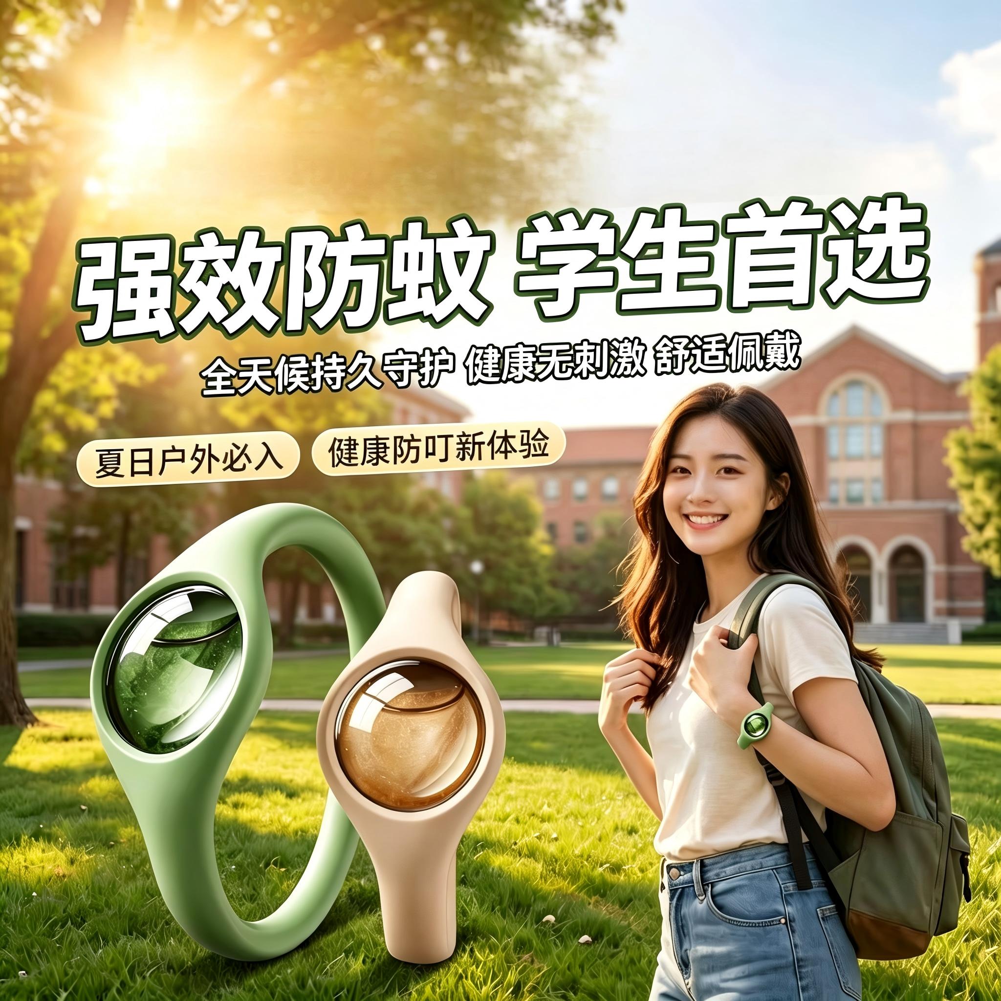 婴童成人持久强效精油驱蚊手环