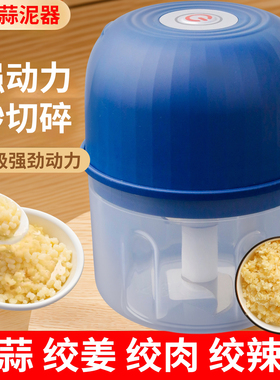 无线电动蒜泥器蘸料小型家用厨房电动蒜末粉碎机捣蒜辣椒