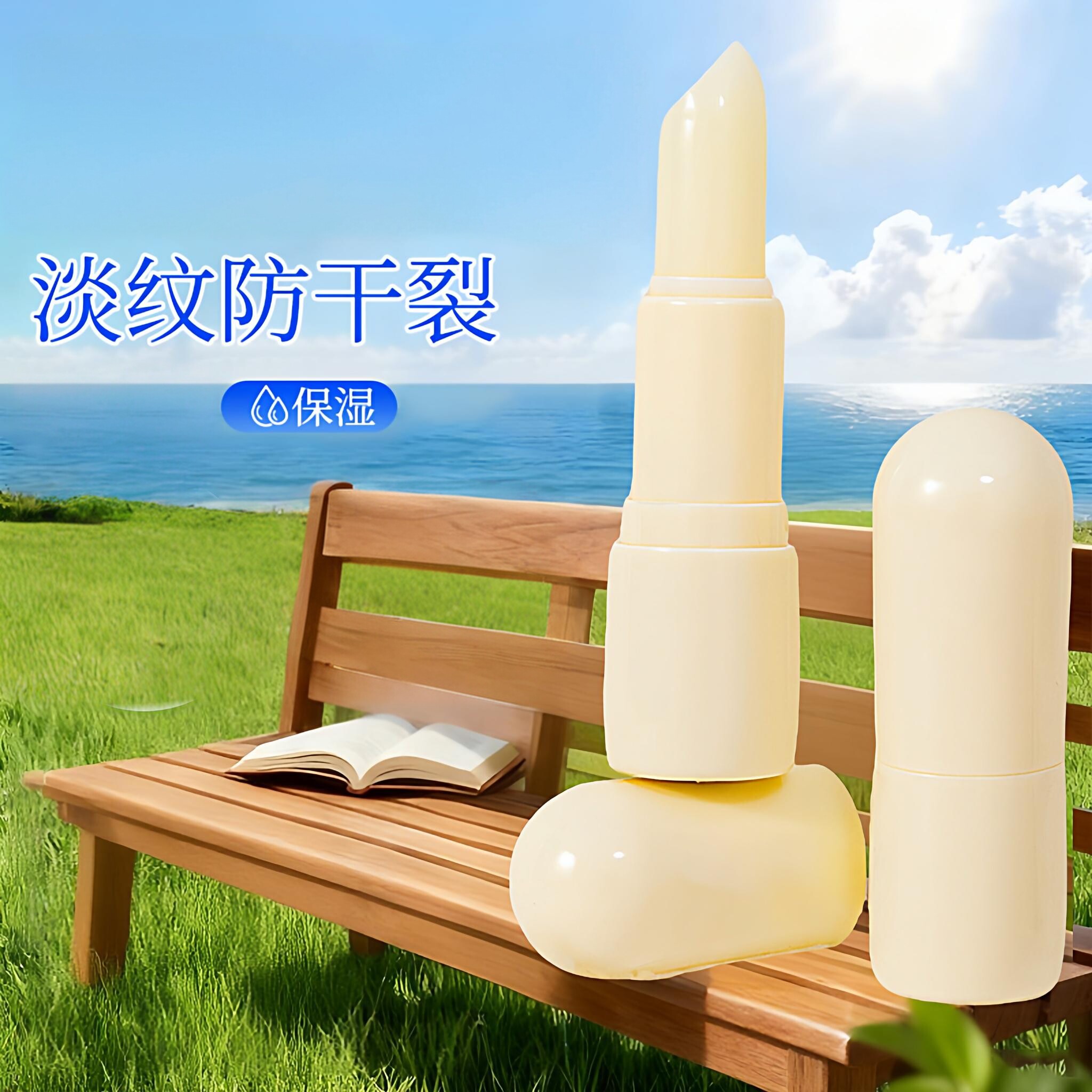 保湿润唇膏补水滋润改善干燥便携小巧唇部护理软化角质水润秋冬