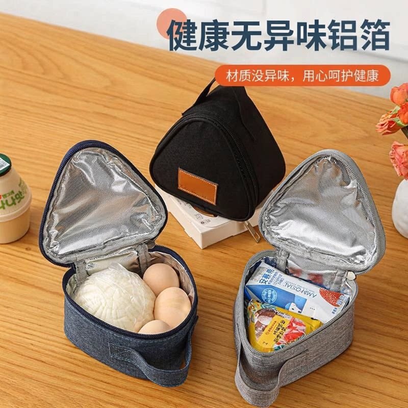 早餐便携铝箔手提保温保冷袋图片