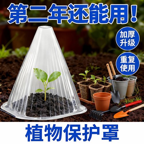 蔬菜植物罩防鸟瓜苗菜苗幼苗育苗秧苗大棚育苗保温防霜保护罩