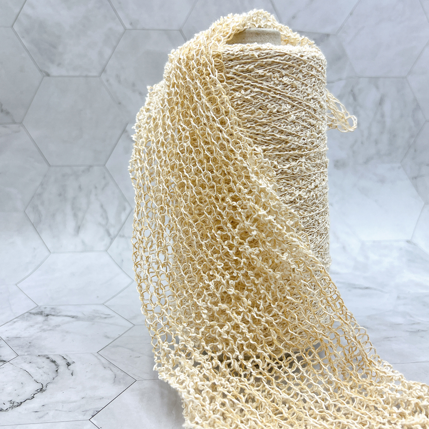 肌理感长距离花朵纱含75纯棉