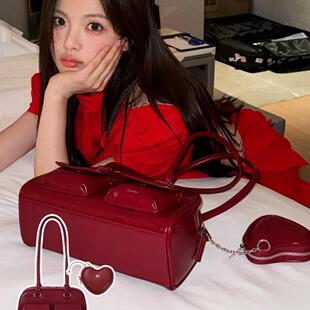 包包女新款许允真同款保龄球小众韩国春夏新款时尚单肩托特腋下包