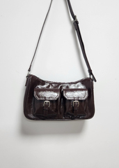 韩版明星同款机车包Joey bag乔伊包单肩斜挎包包25新