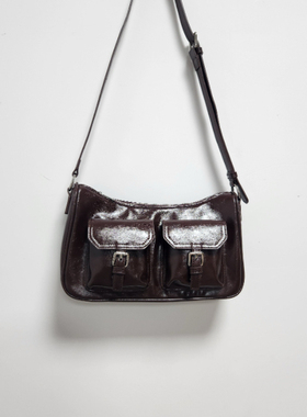 韩版明星同款机车包Joey bag乔伊包单肩斜挎包包25新