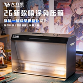 大力星负压喷涂箱排风箱喷涂箱模型喷漆箱排风模型工作台负压箱