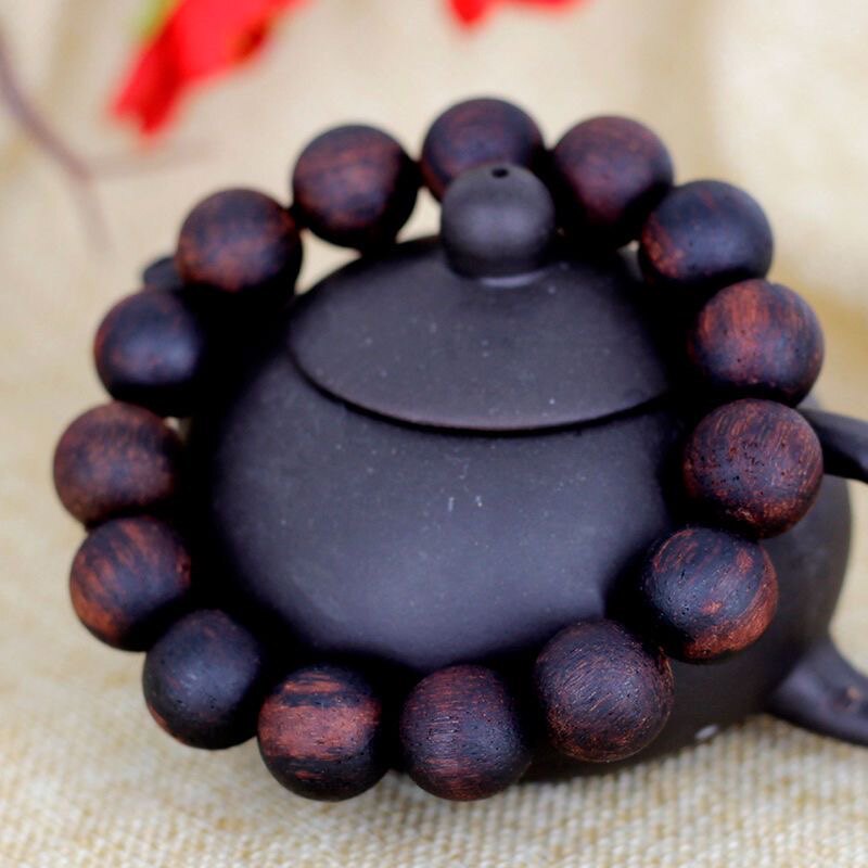 缅甸奇楠降真香手串佛珠手链挂链高油沉水 男女款文玩首饰装饰品