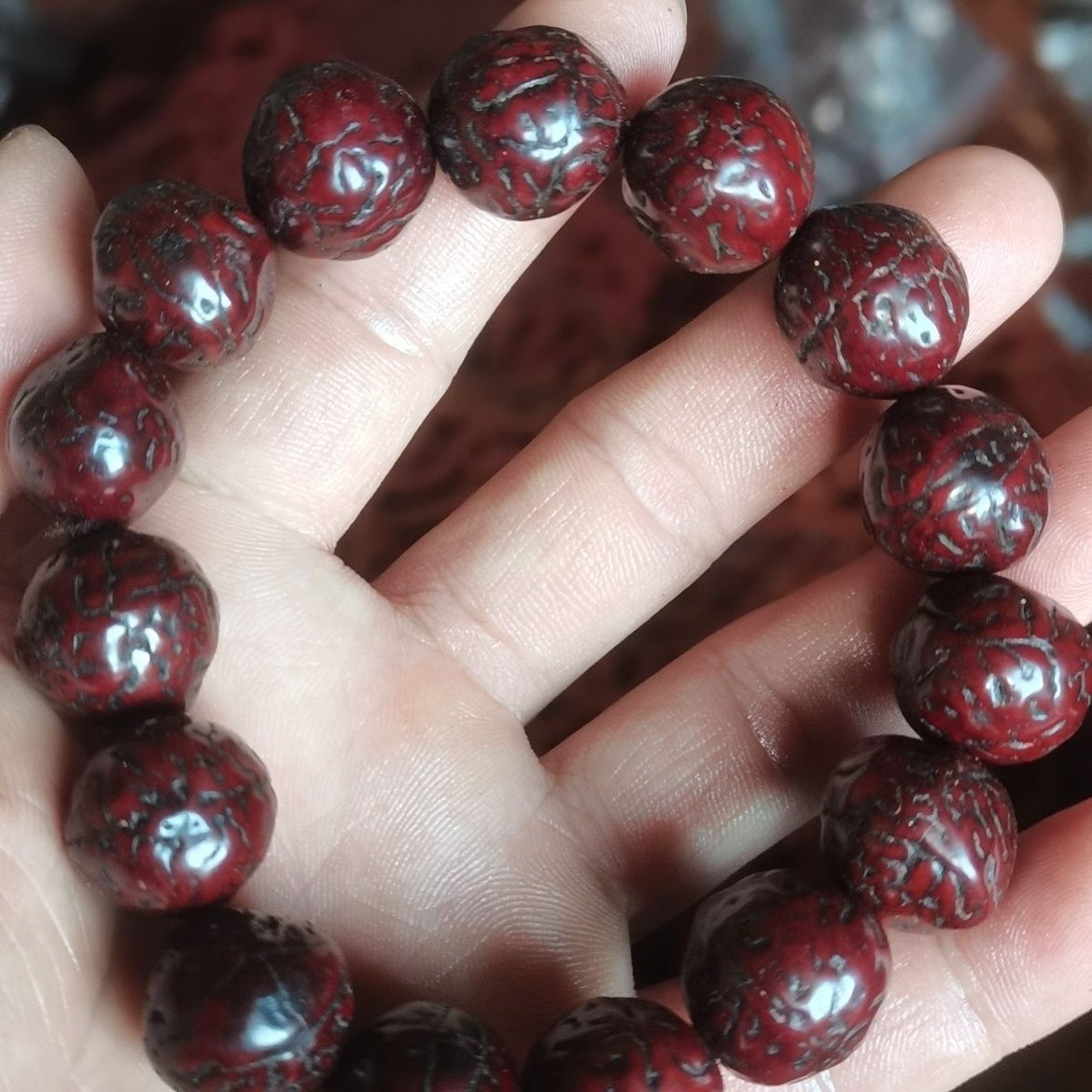 尼泊尔纯天然老凤眼手串玉化包浆凤眼菩提手串手持正圆老籽手串mm,饰品/流行首饰/时尚饰品新,小众木作,淘宝优惠券,粉丝福利购,淘宝优惠卷