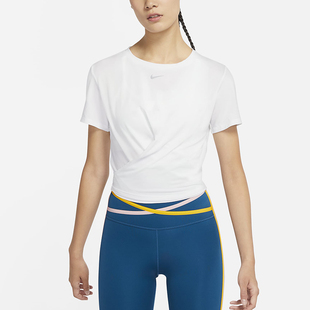 Nike耐克女子短袖夏季新款圆领运动服休闲速干上衣T恤DD4922-100