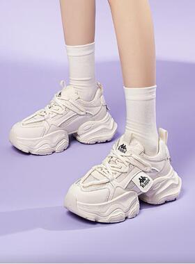 【正品】女子厚底 休闲舒适百搭增高老爹鞋K0E25MC23J-012