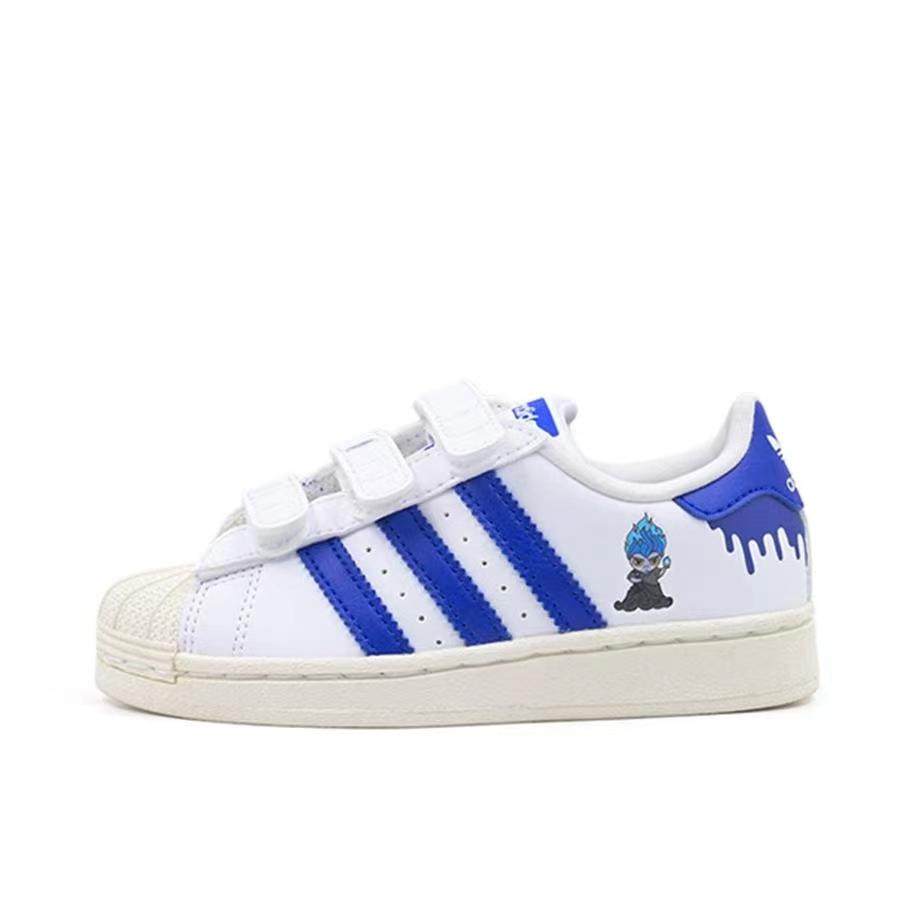 adidas Originals SUPERSTAR 魔术贴防滑耐磨轻便透气童鞋 IE8249