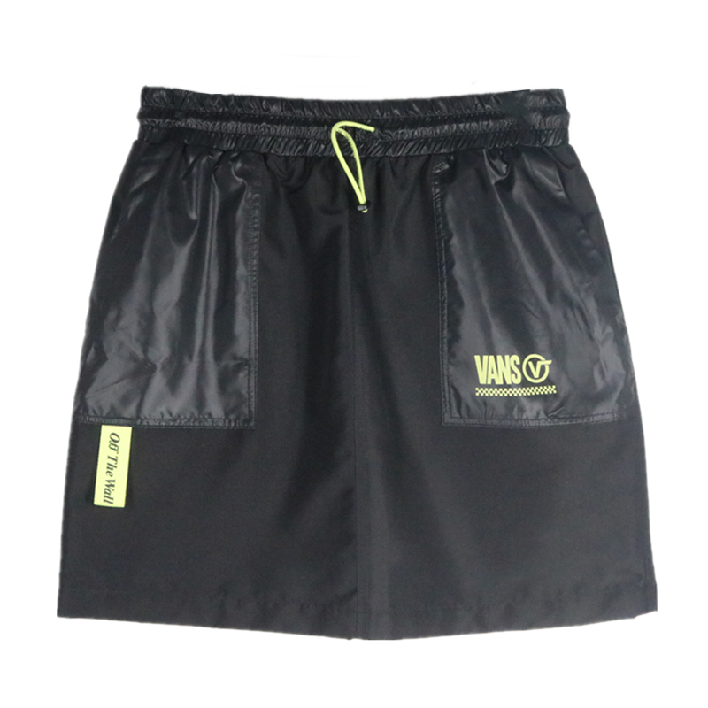 酷动城 正品  VANS/万斯 女子休闲半身裙 VN0A54KMBLK  巴掌