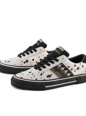 【正品】竞向串标滑板鞋男女皮面休闲板鞋K0CW5CS15-024