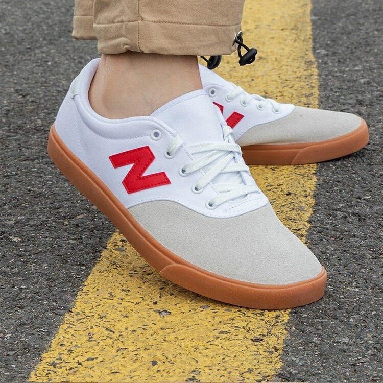 new balance男女情侣运动鞋子户外耐磨板鞋AM55FNB-D